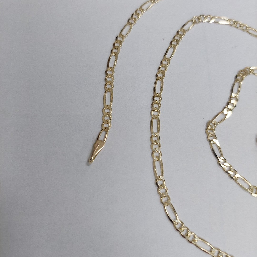 CADENAS 3X1 ORO 14K 55 CM 4.6 GR (NUEVO)