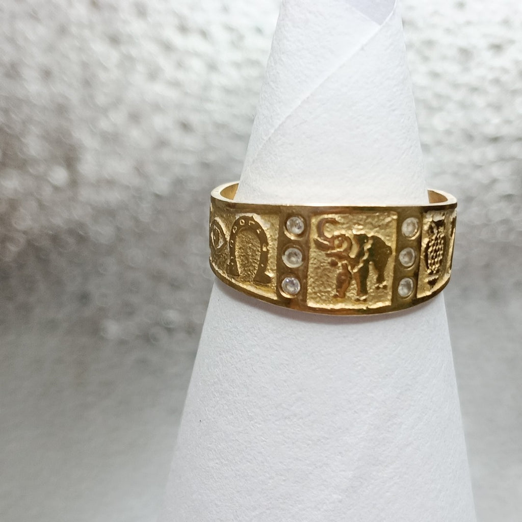 ANILLO ORO 10 K 3.1 GRMS (SEMINUEVO)