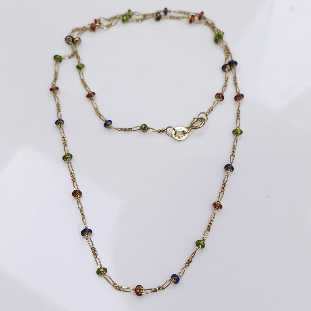 GARGANTILLA ORO 14 K 3.2 GRMS (SEMINUEVO)