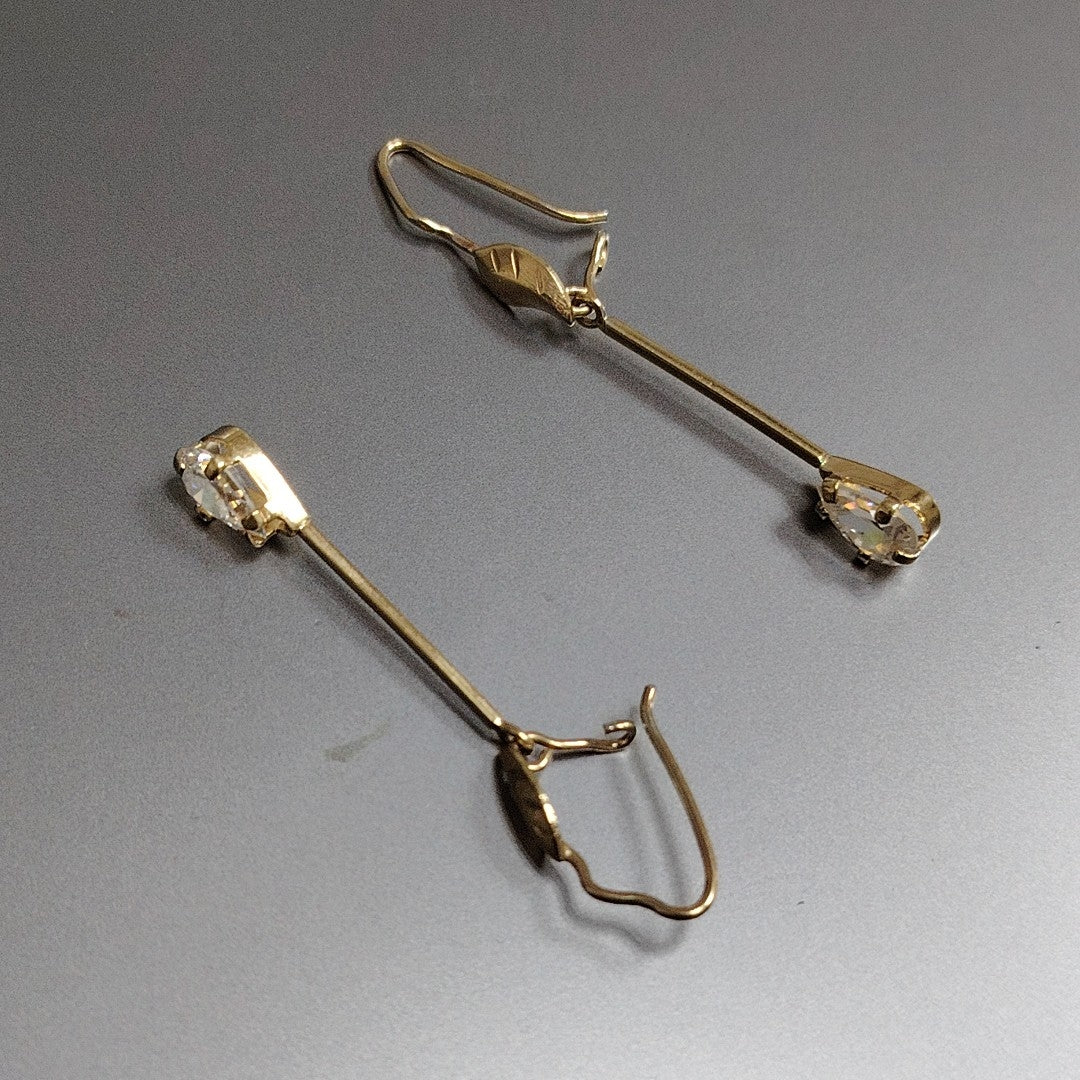 ARETES PAR ORO 14 K 2,80 GRMS (SEMINUEVO)