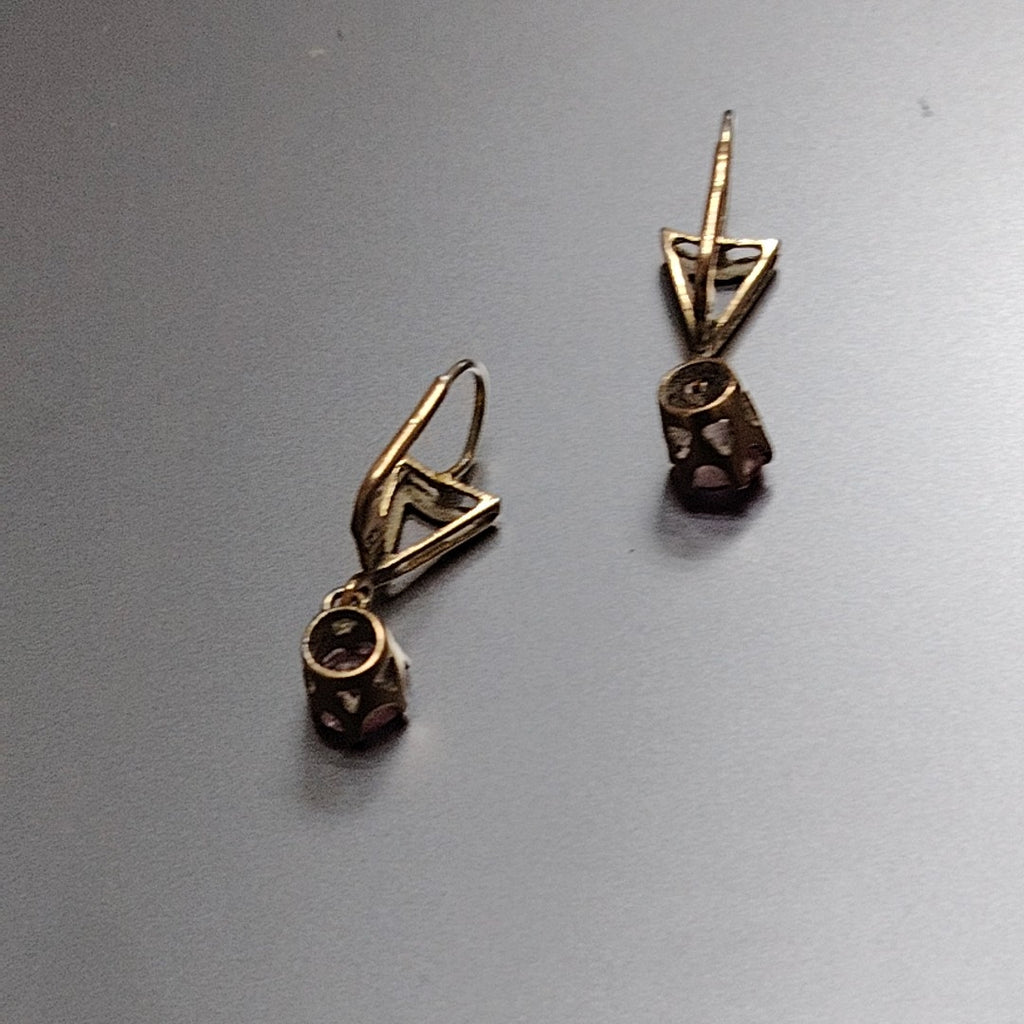 ARETES PAR ORO 14 K 2,80 GRMS (SEMINUEVO)