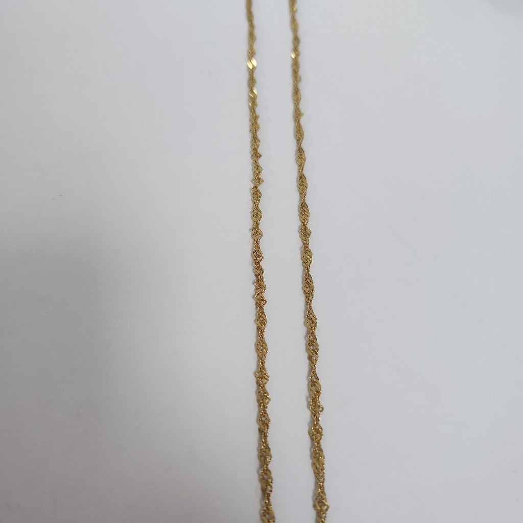 CADENA ORO 14 K 4.3 GRMS (SEMINUEVO)