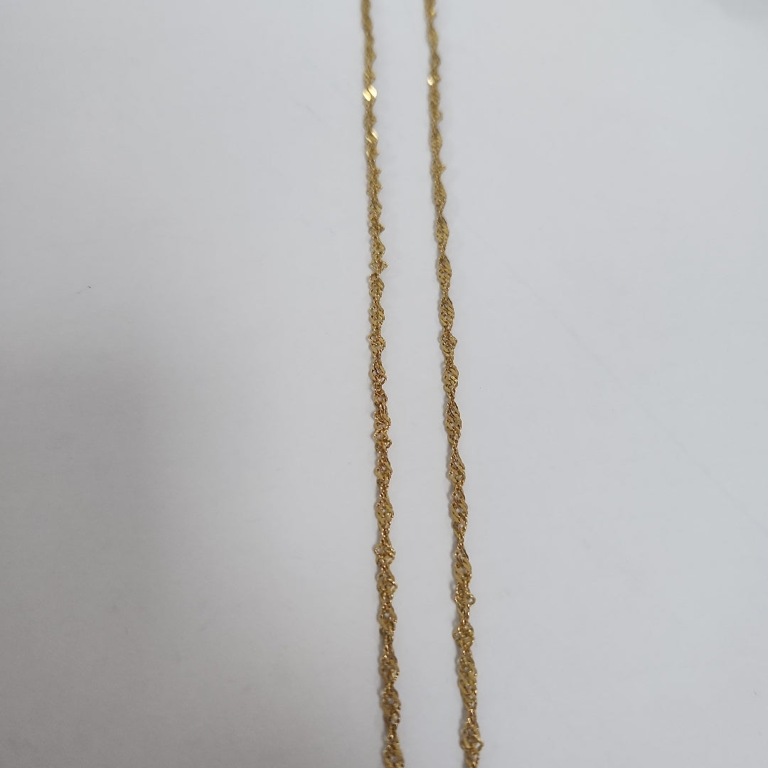 CADENA ORO 14 K 4.3 GRMS (SEMINUEVO)