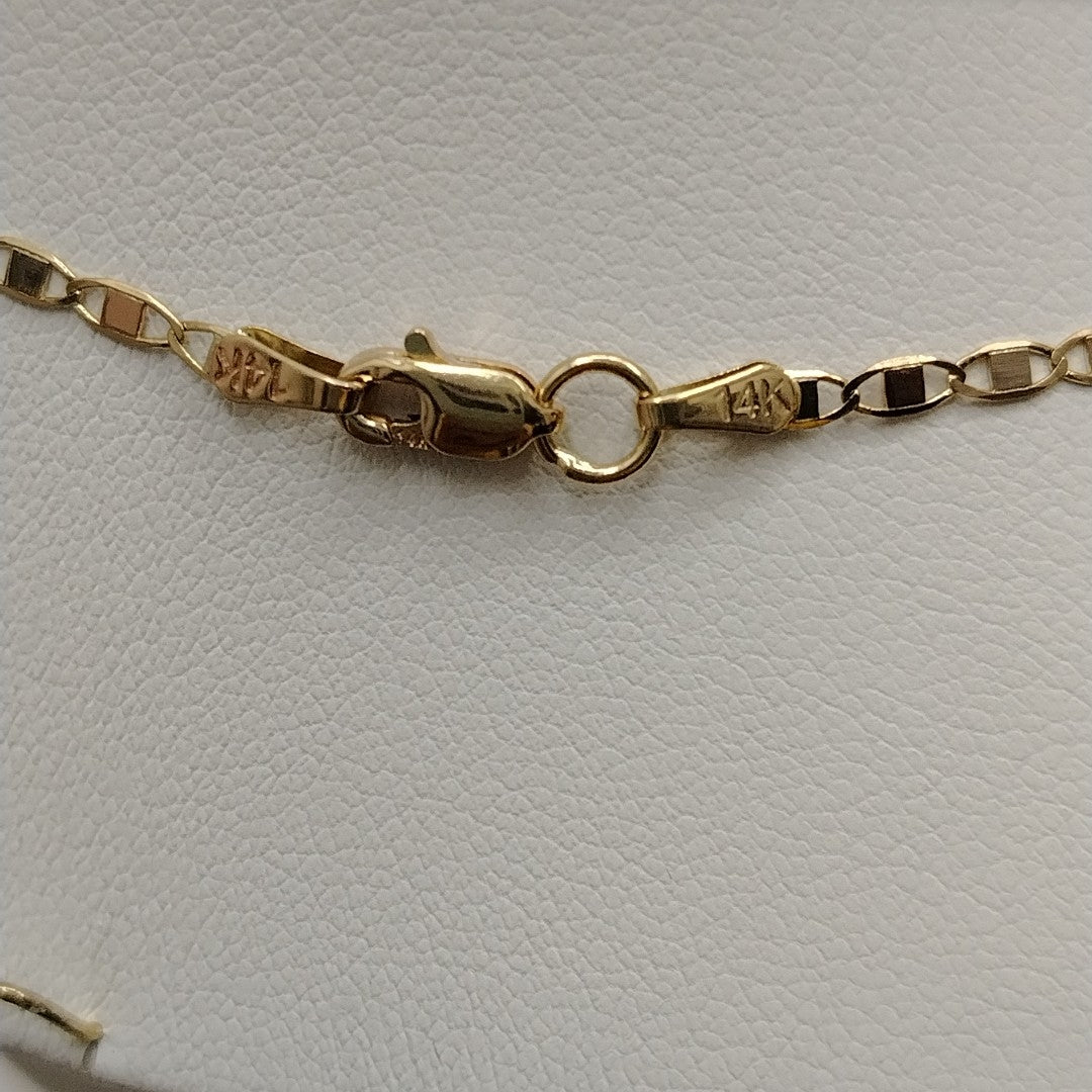 CADENAS GUCHI ORO 14K 55 CM 3.7 GR (NUEVO)