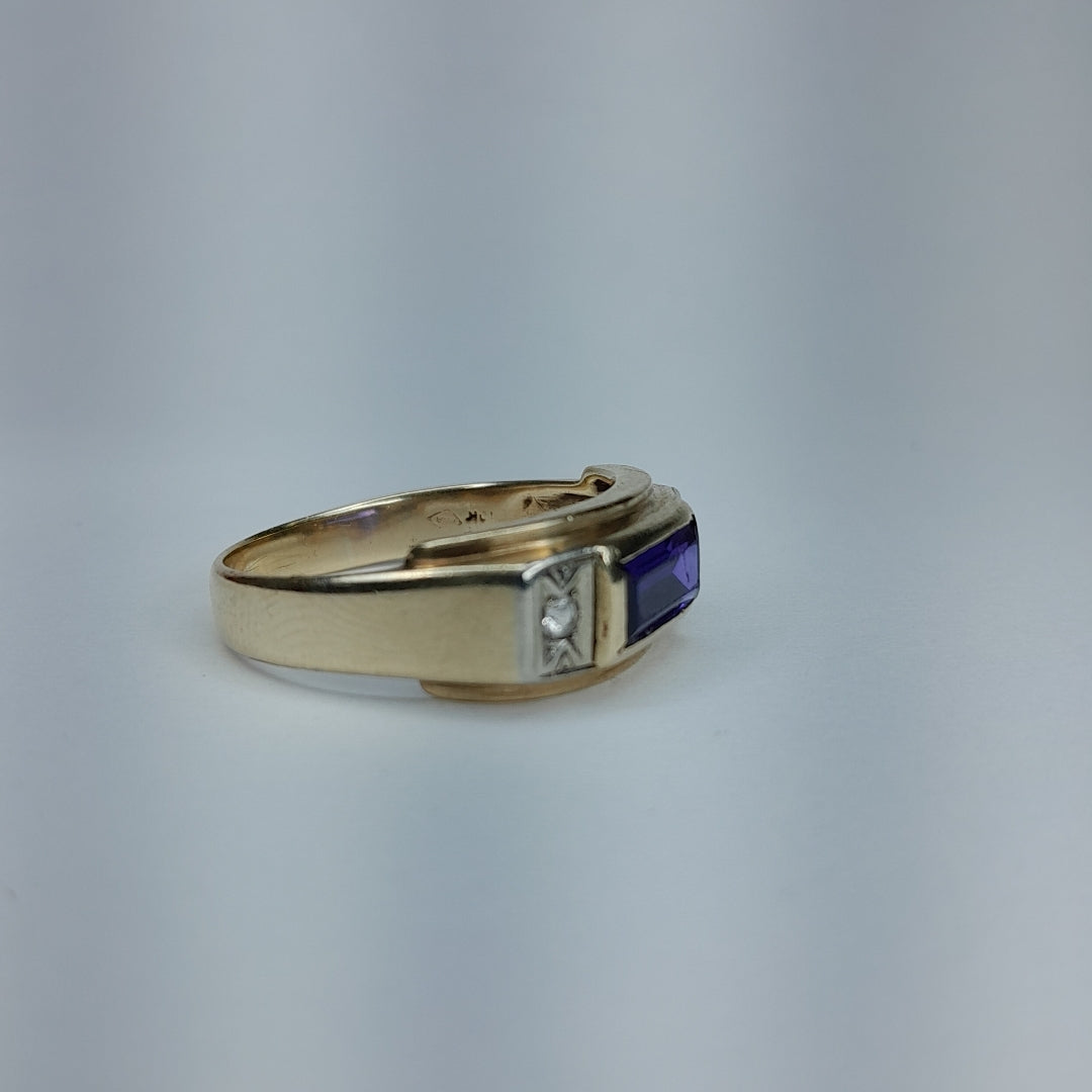 ANILLO ORO 10 K 5,20 GRMS (SEMINUEVO)