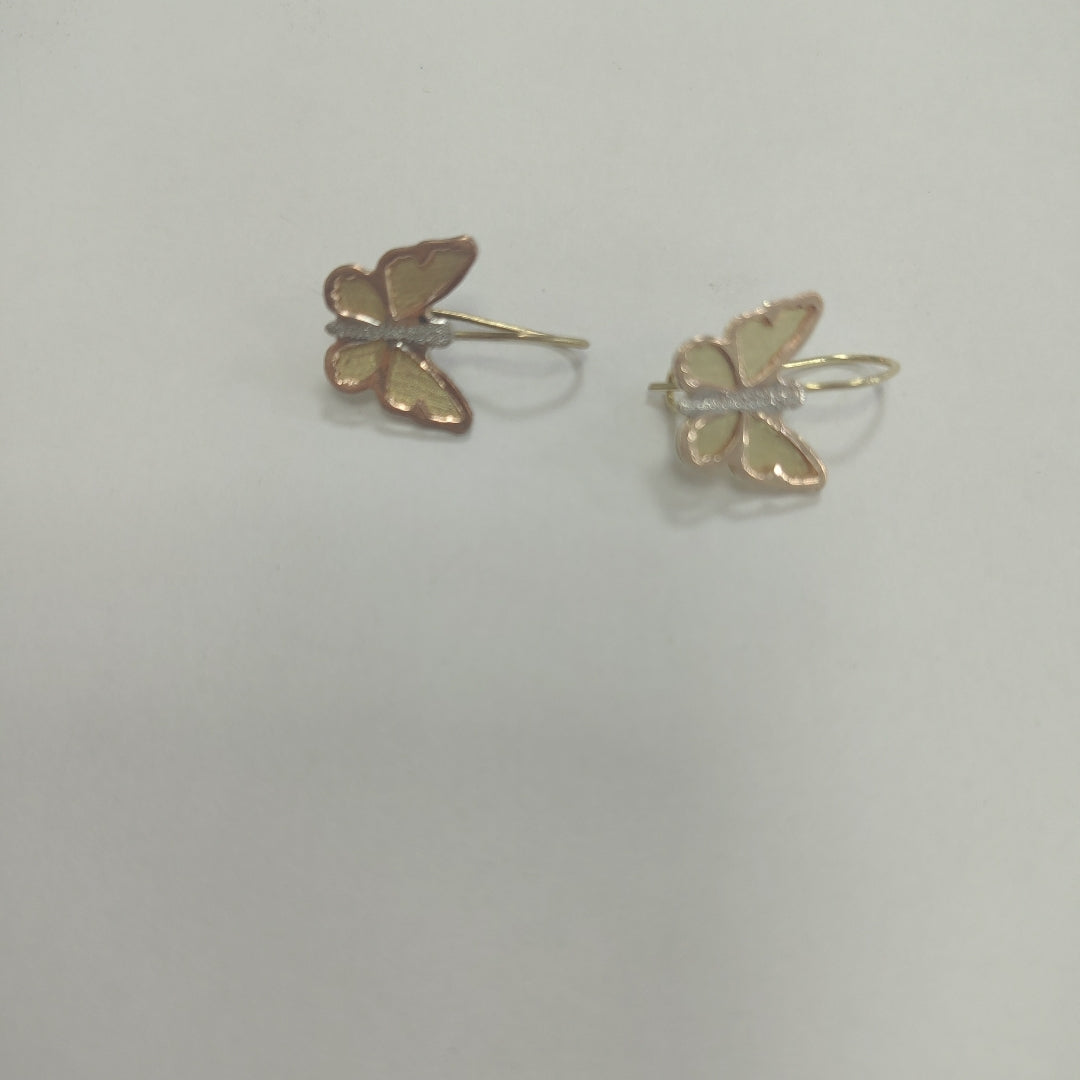 ARETES PAR ORO 10 K 1.2 GRMS (SEMINUEVO)