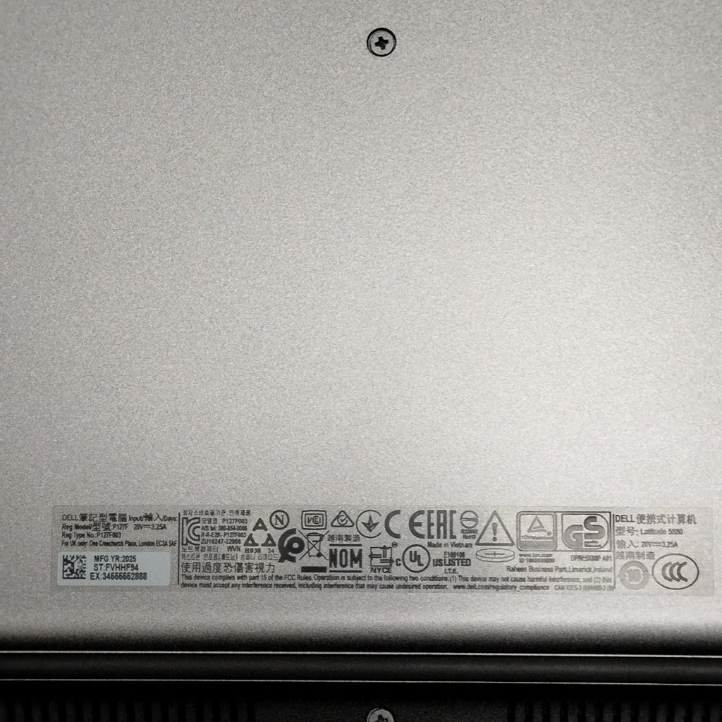 LAPTOP DELL LATITUDE 5550 (2024) 512 GB SSD 16 GB RAM (SEMINUEVO)