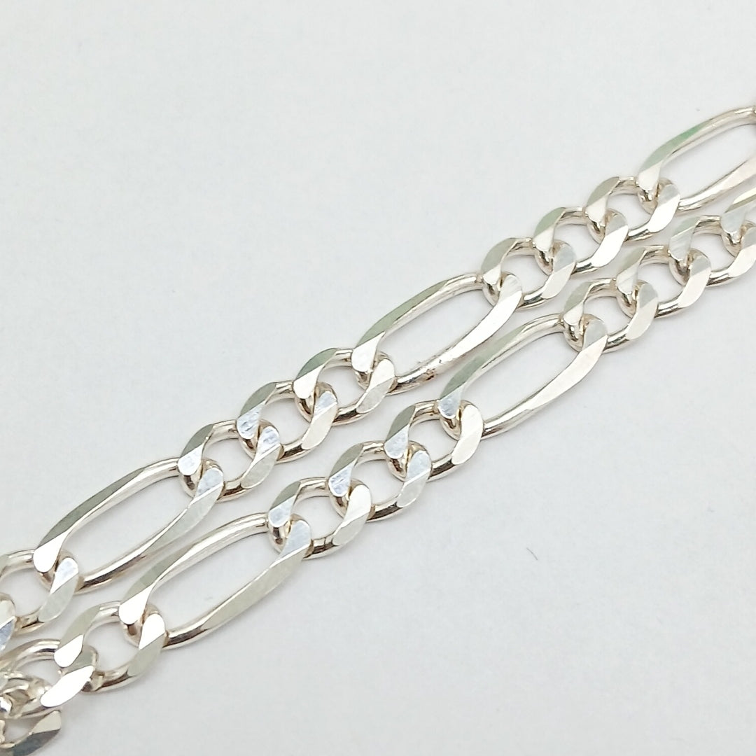 PULSERA TEJIDO 3X1 PLATA .925 18 CM 5.9 GR (NUEVO)
