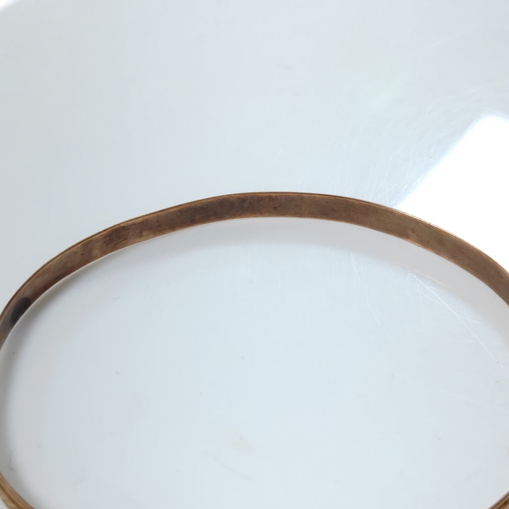 PULSERA RIGIDA ORO 10 K 7,50 GRMS (SEMINUEVO)