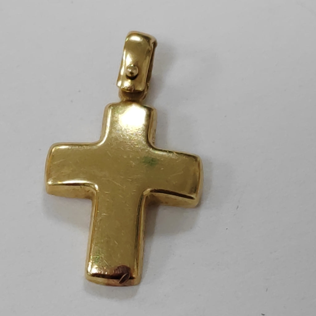 CRUZ,DIJE ORO 14 K 1,60 GRMS (SEMINUEVO)