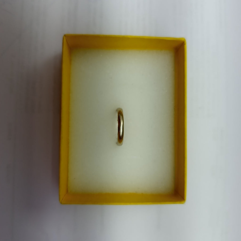 ARGOLLA ORO BLANCO 10 K 1.7 GRMS (SEMINUEVO)
