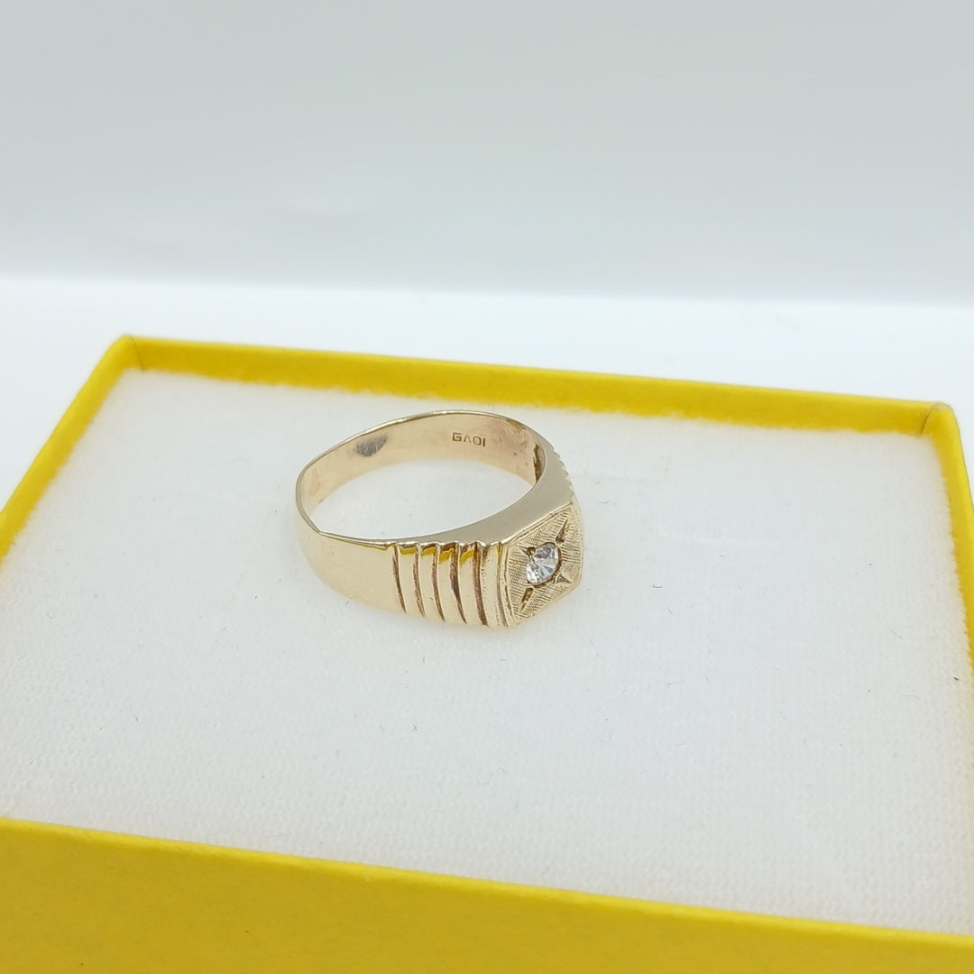 ANILLO ORO 10 K 4 GRMS (SEMINUEVO)