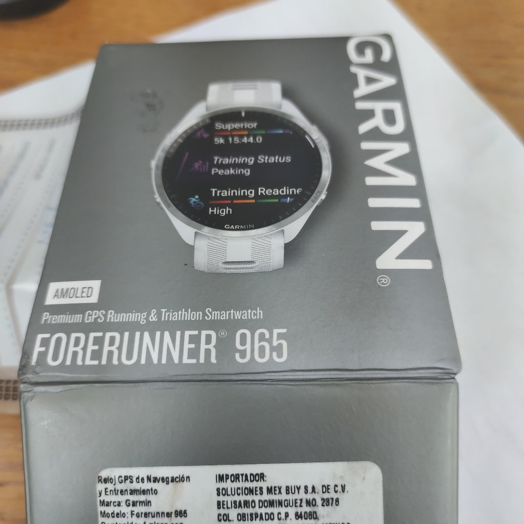 SMARTWATCH GARMIN FORERUNNER 965 47 MM GPS (SEMINUEVO)