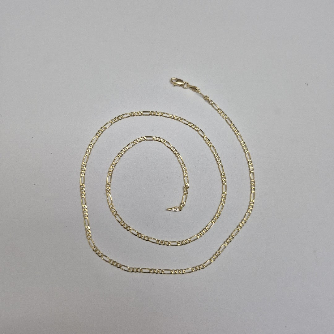 CADENAS 3X1 ORO 14K 55 CM 5.2 GR (NUEVO)