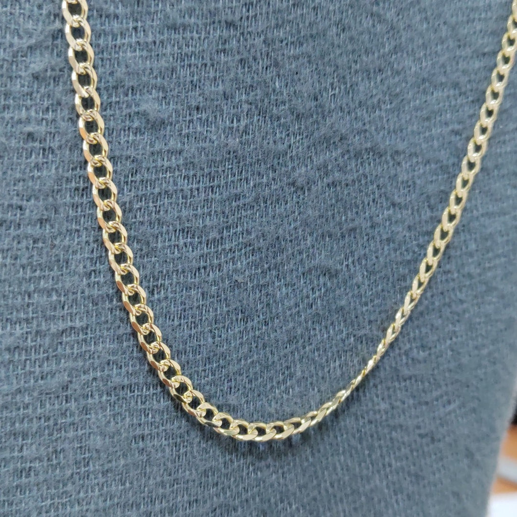 CADENAS BARBADA ORO 14K 55 CM 13.2 GR (NUEVO)