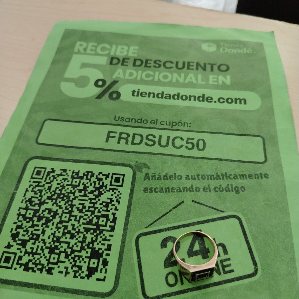 ANILLITO ORO 14 K 7.7 GRMS (SEMINUEVO)
