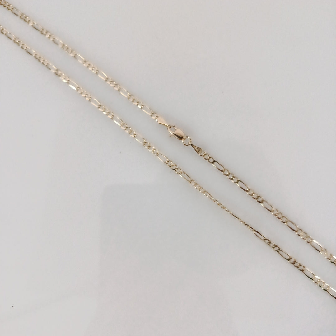 CADENAS 3X1 ORO 14K 55 CM 4.7 GR (NUEVO)