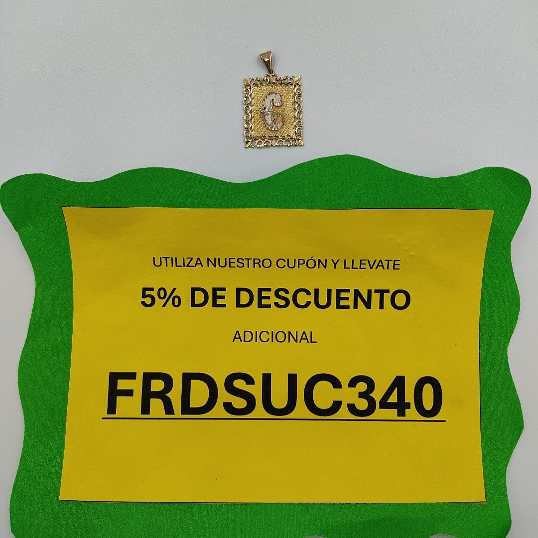 DIJE ORO,ORO COMBINADO 14 K 6,30 GRMS (SEMINUEVO)