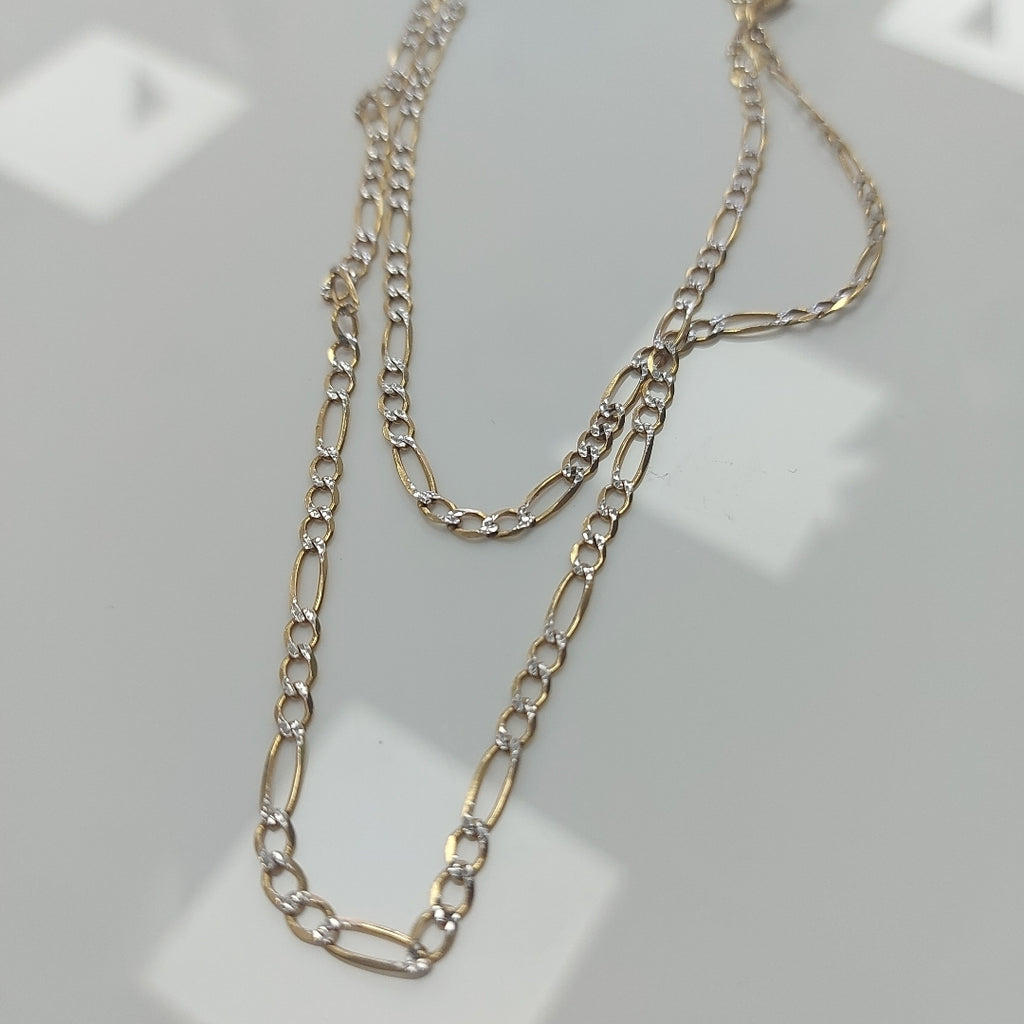 CADENA ORO, RODIADO 14 K 8.1 GRMS (SEMINUEVO)