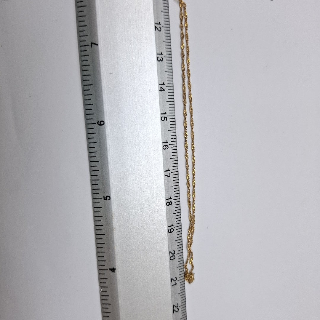 CADENA ORO 14 K 1,30 GRMS (SEMINUEVO)