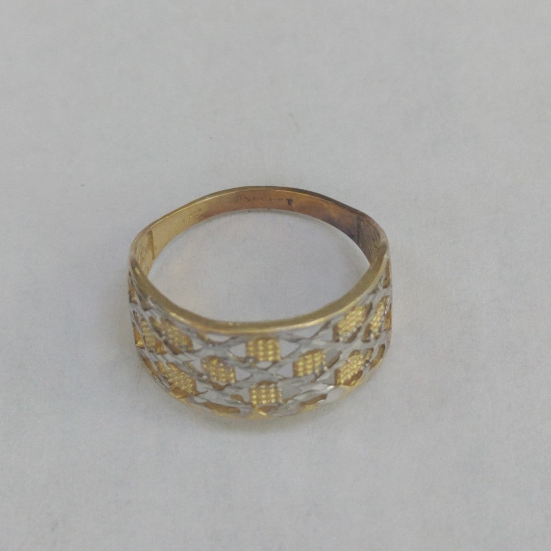 ANILLO ORO 14 K 2.4 GRMS (SEMINUEVO)