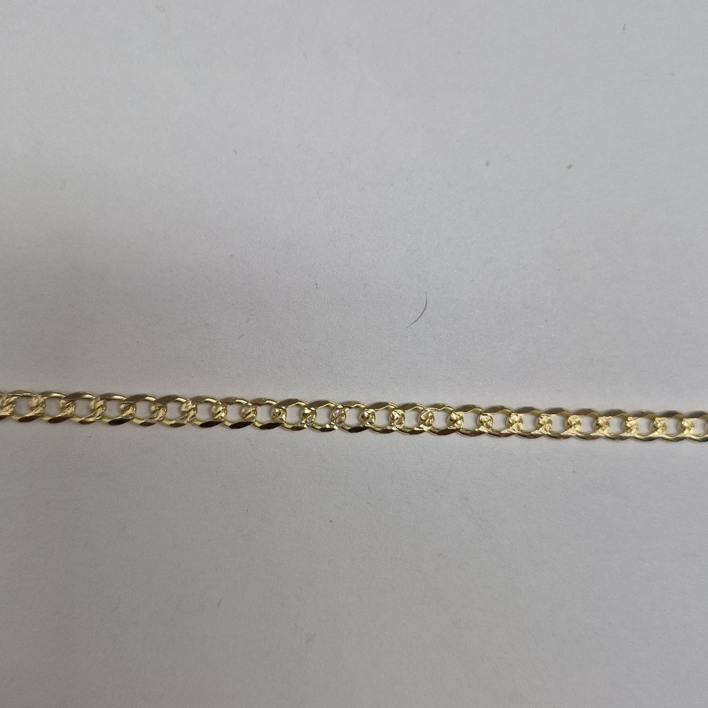 PULSERAS BARBADA ORO 14K 18 CM 4.6 GR (NUEVO)