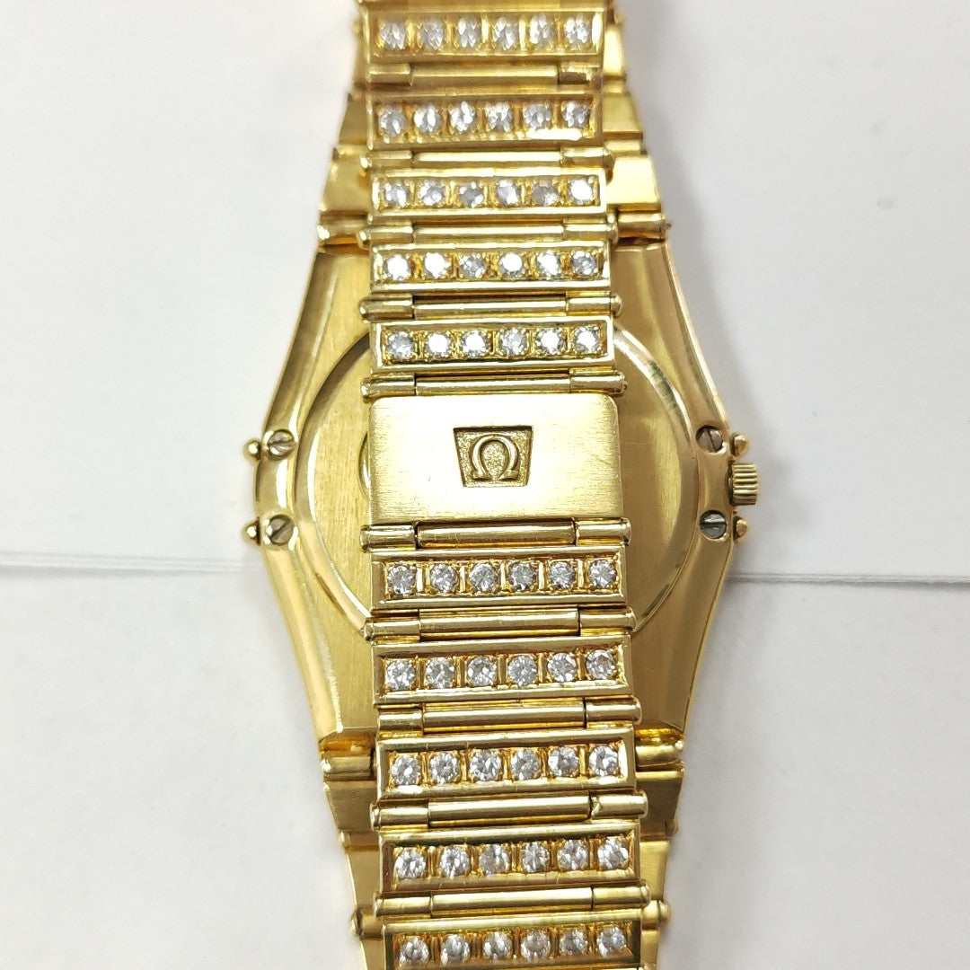 RELOJ CAJA Y PULSO ORO ORO 18 K 96.2 GRMS (SEMINUEVO)