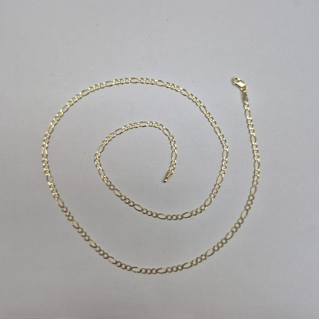 CADENAS 3X1 ORO 14K 55 CM 5.1 GR (NUEVO)