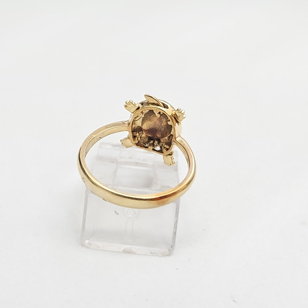 ANILLO ORO 14 K 3.7 GRMS (SEMINUEVO)
