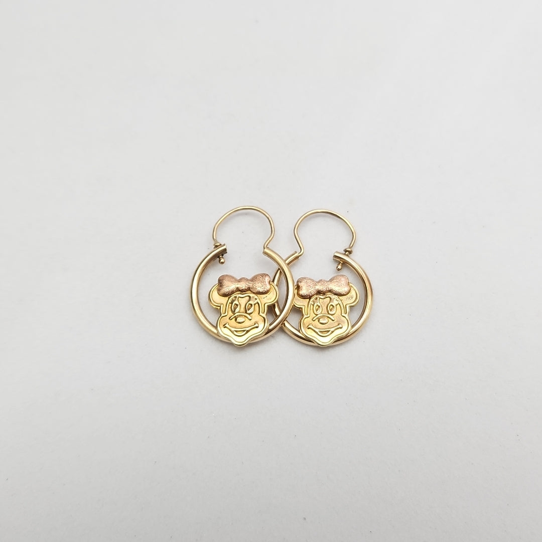 ARETES PAR ORO 10 K 2,00 GRMS (SEMINUEVO)
