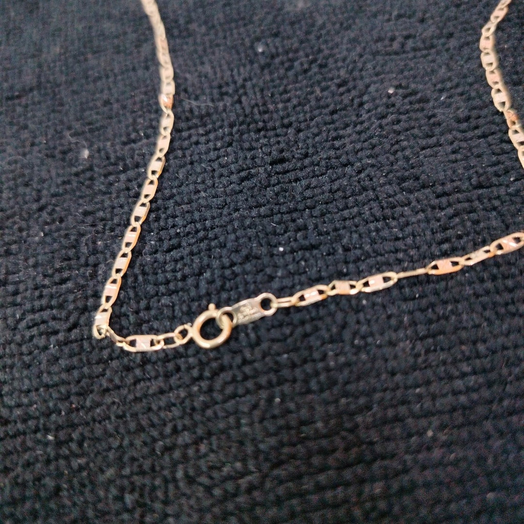 CADENA ORO COMBINADO 10 K 1.9 GRMS (SEMINUEVO)