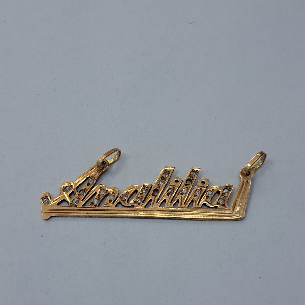 DIJE ORO 14 K 2.7 GRMS (SEMINUEVO)
