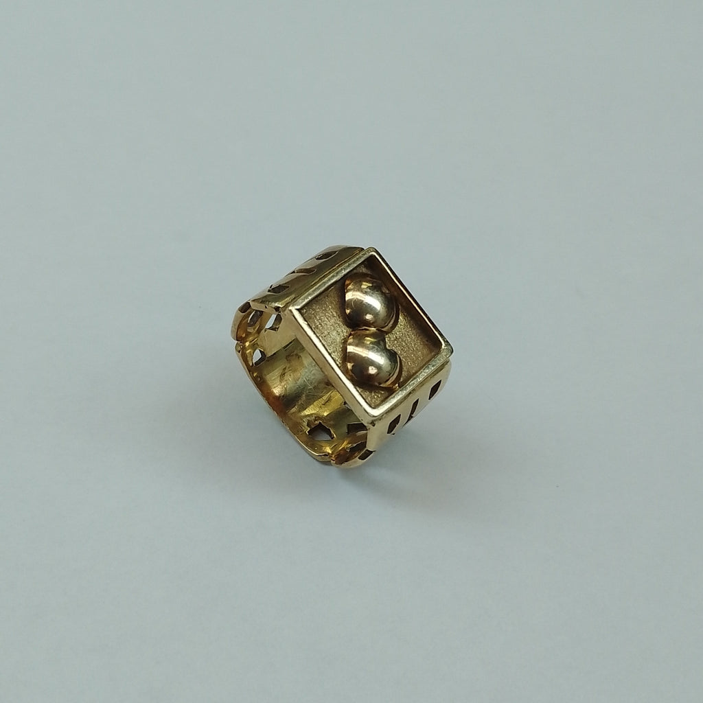 ANILLO ORO 10 K 15.4 GRMS (SEMINUEVO)