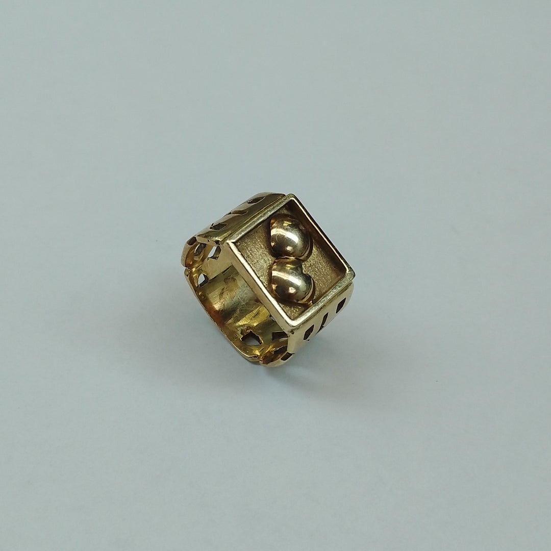 ANILLO ORO 10 K 15.4 GRMS (SEMINUEVO)