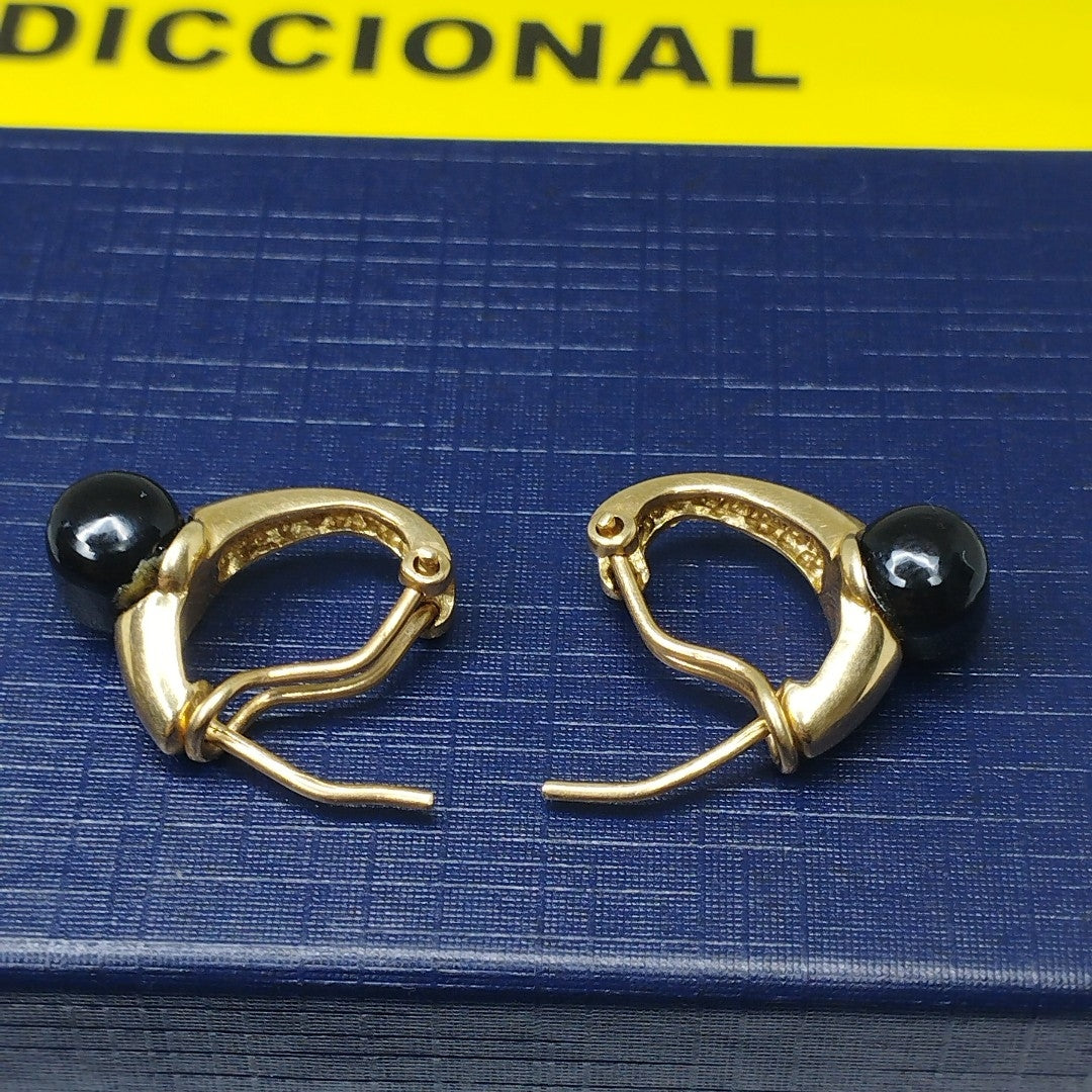 ARETES PAR ORO 14 K 6.3 GRMS (SEMINUEVO)
