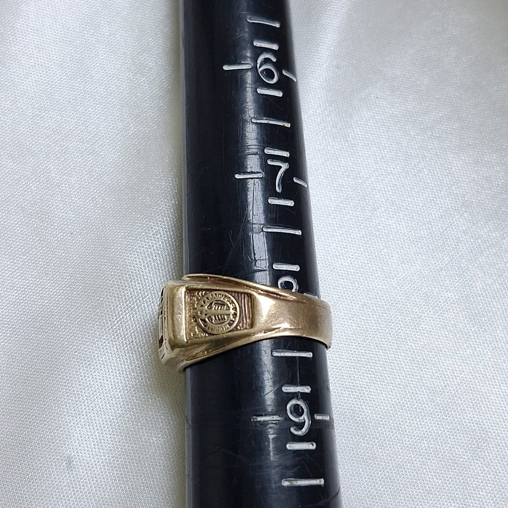 ANILLO DE GRADUACIÓN ORO 8 K 5,80 GRMS (SEMINUEVO)