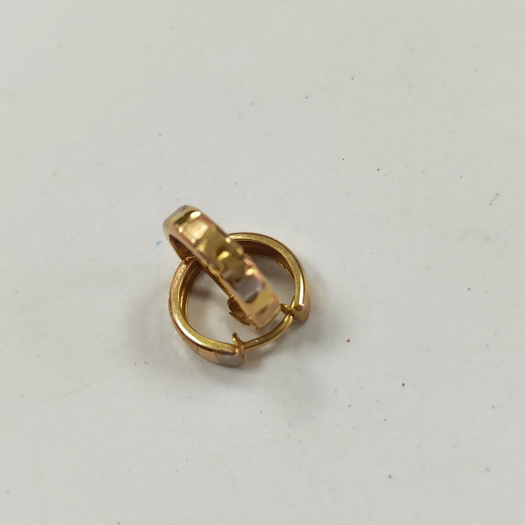 ARRACADAS PAR ORO 14 K 1.3 GRMS (SEMINUEVO)