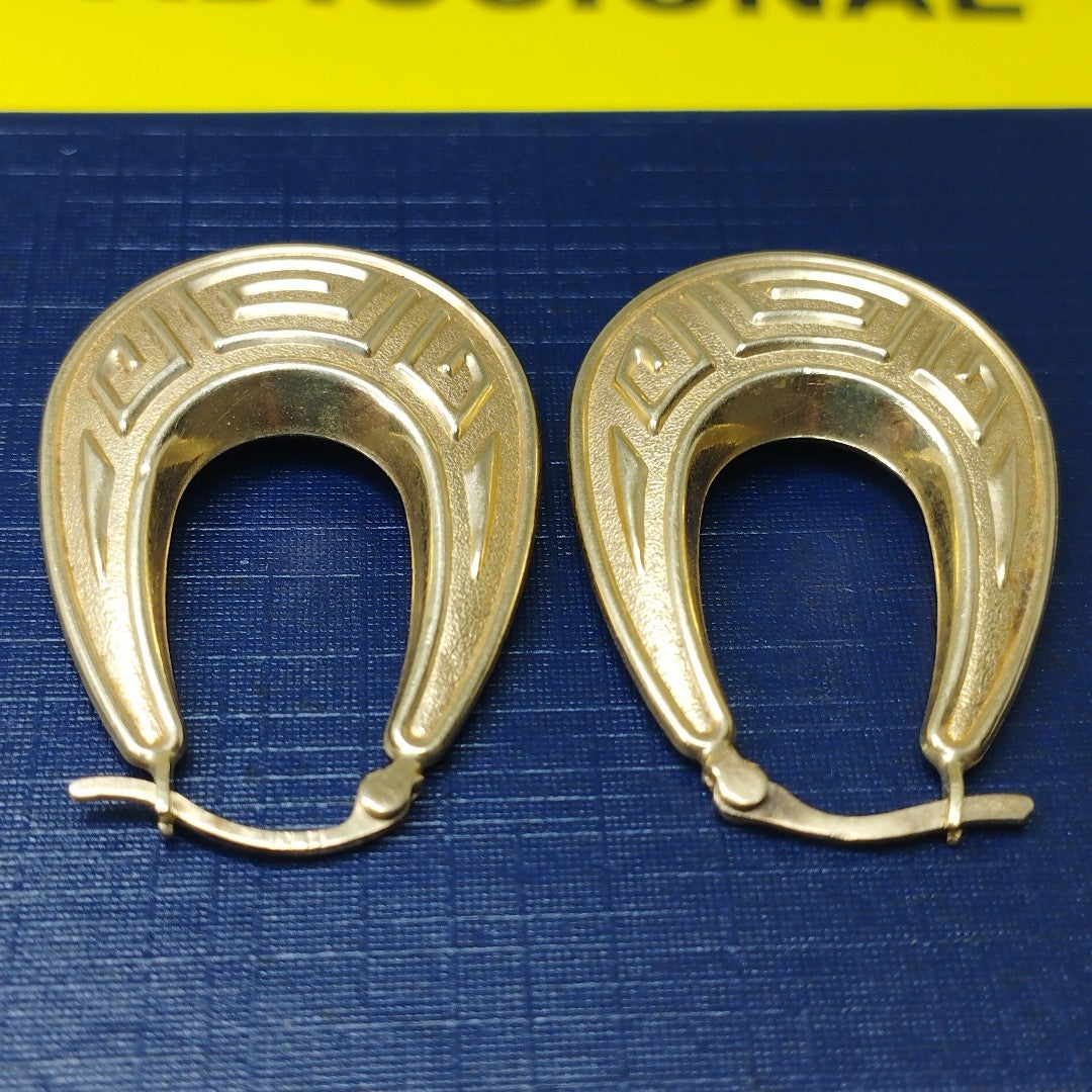 ARRACADAS PAR ORO 14 K 3.2 GRMS (SEMINUEVO)