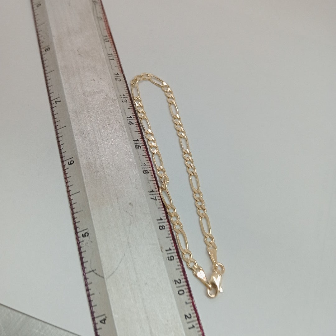 PULSERAS 3X1 ORO 14K 18 CM 2.9 GR (NUEVO)