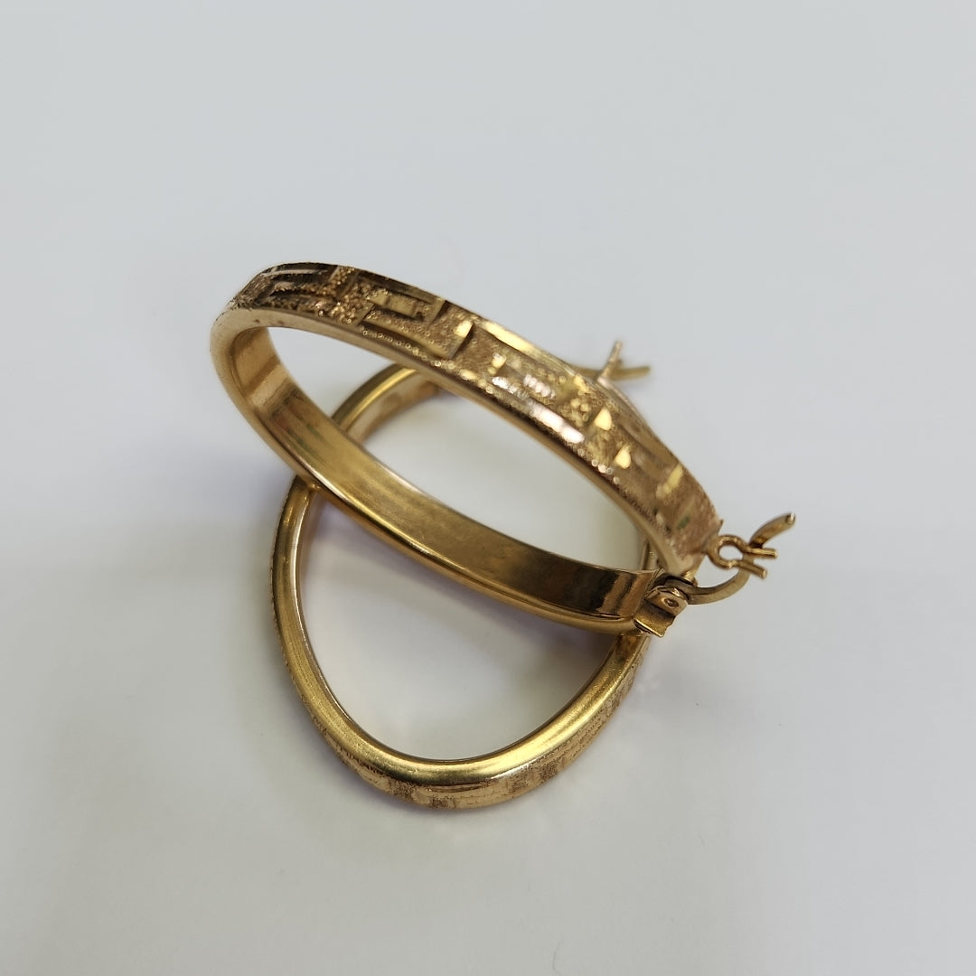 ARRACADAS PAR ORO 14 K 4 GRMS (SEMINUEVO)