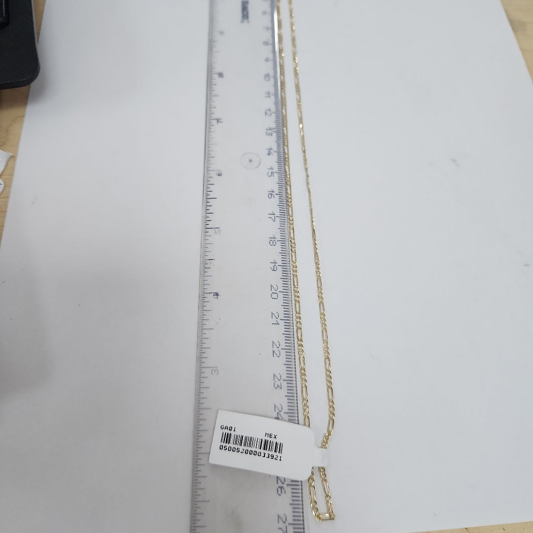 CADENAS 3X1 ORO 14K 55 CM 3.7 GR (NUEVO)