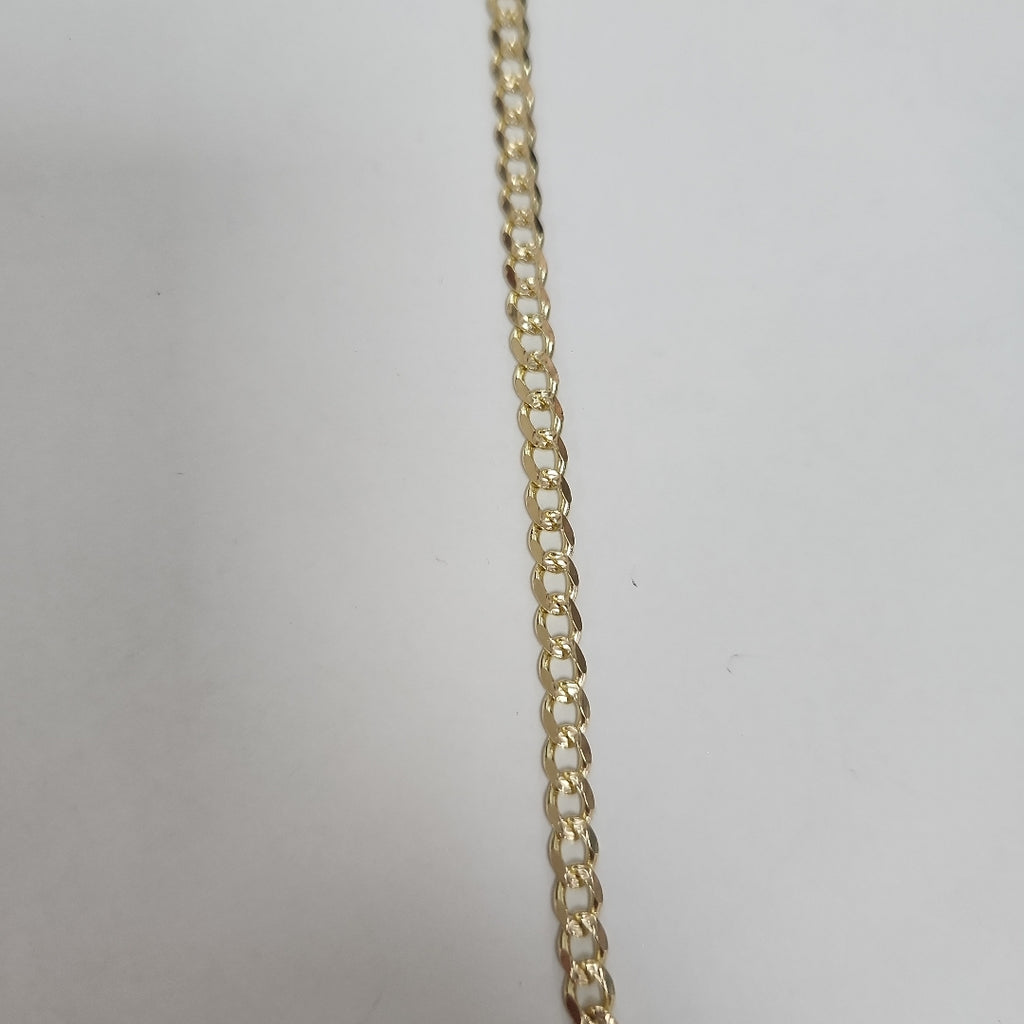 PULSERAS BARBADA ORO 14K 18 CM 4.5 GR (NUEVO)
