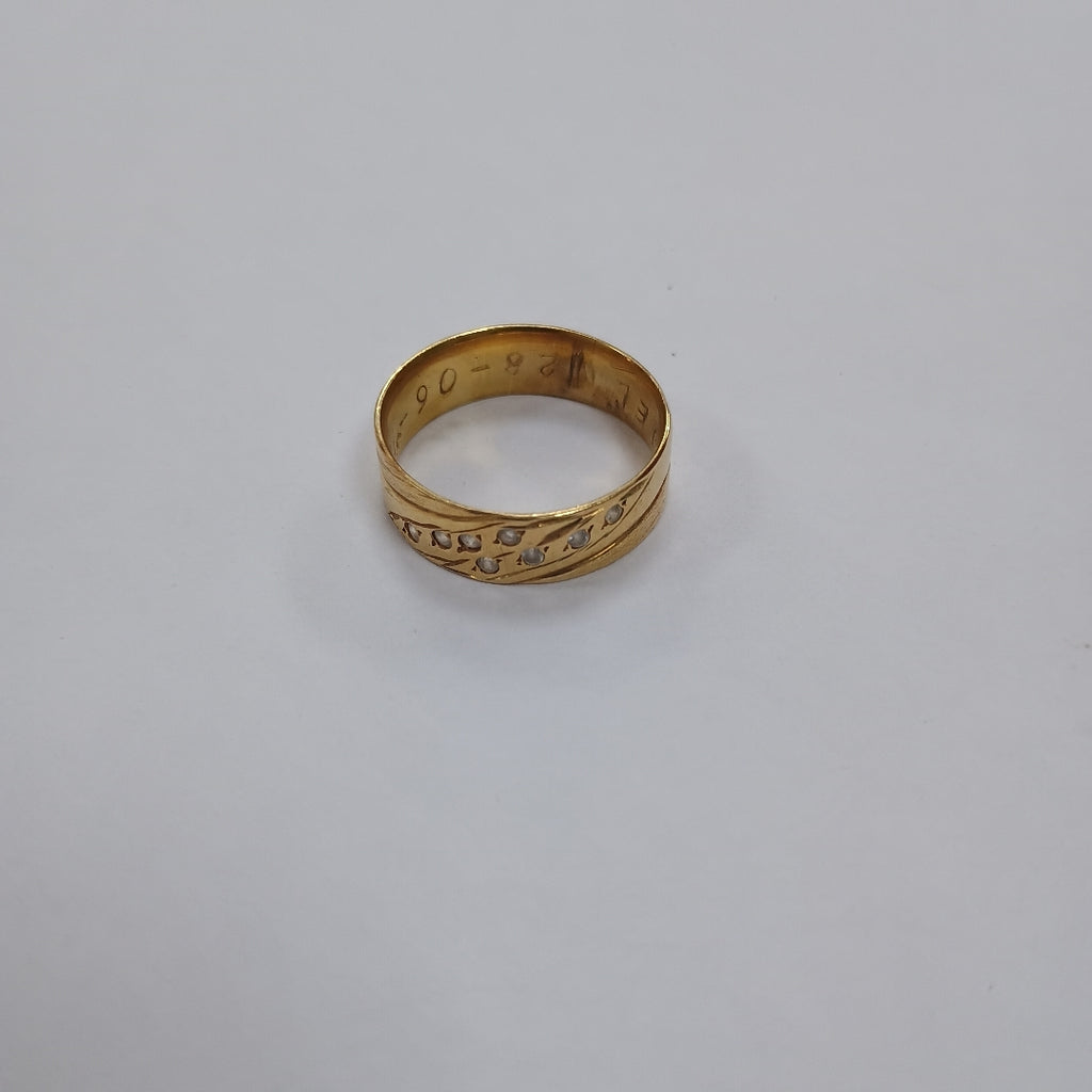 ARGOLLA ORO 14 K 3.9 GRMS (SEMINUEVO)