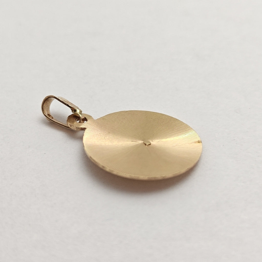 MEDALLA RELIGIOSA ORO 14 K 1,40 GRMS (SEMINUEVO)