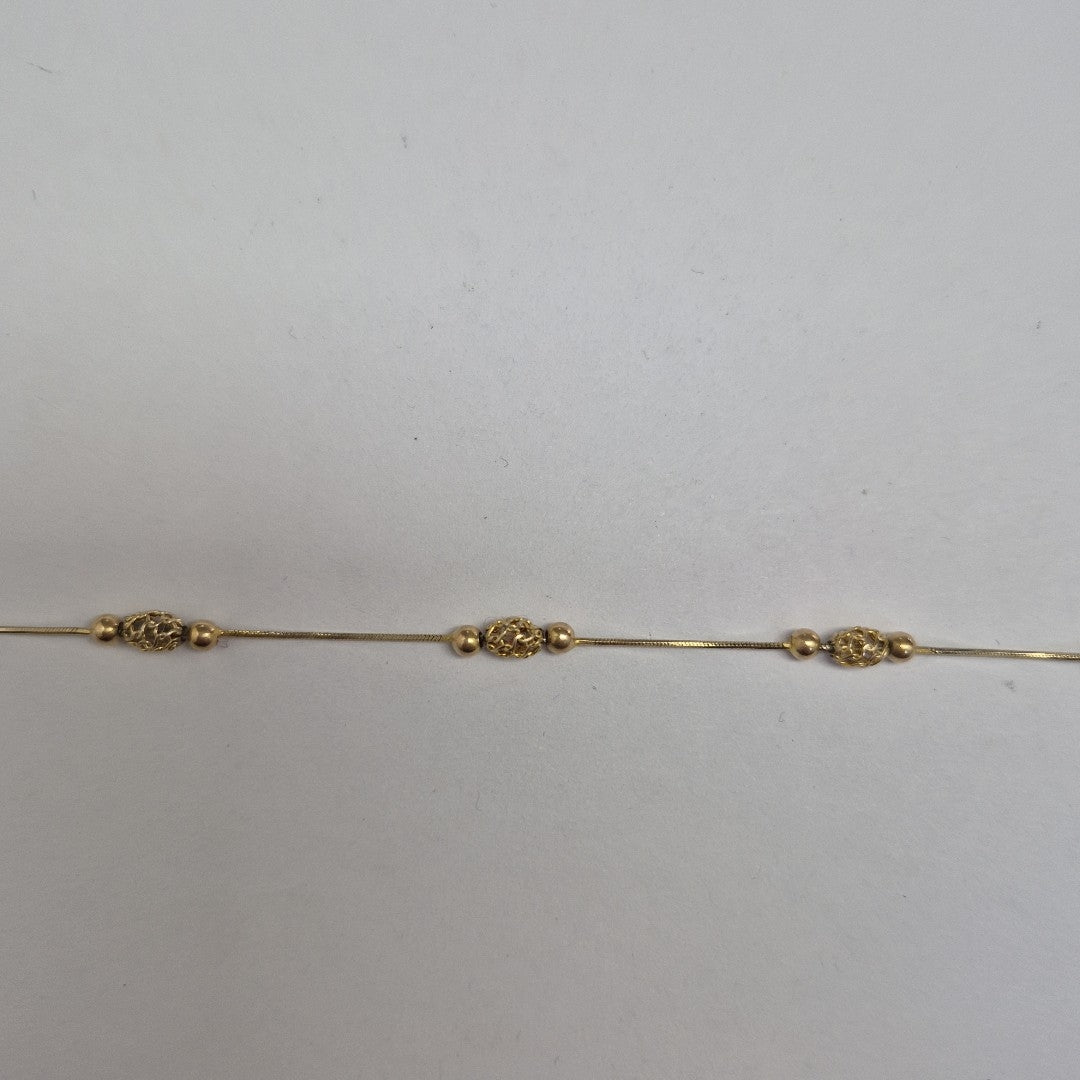 PULSERA ORO 14 K 2,40 GRMS (SEMINUEVO)