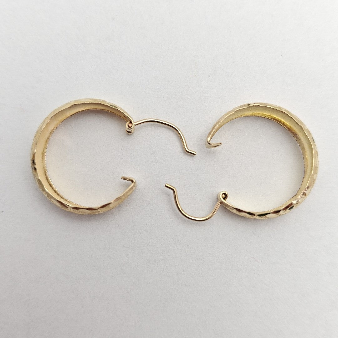 ARRACADAS PAR ORO 14 K 2.4 GRMS (SEMINUEVO)