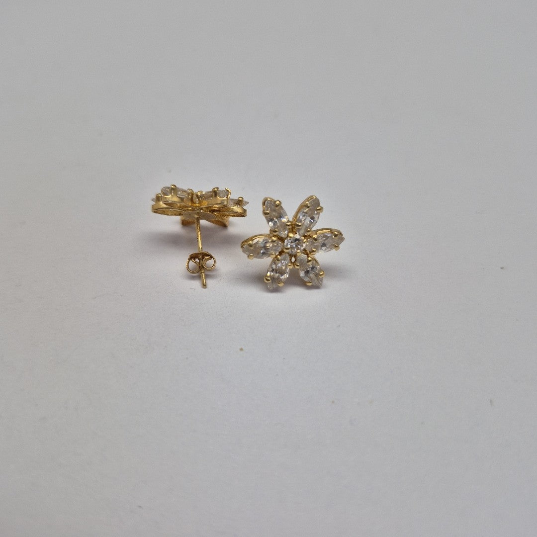 BROQUELES PAR ORO 14 K 2,30 GRMS (SEMINUEVO)