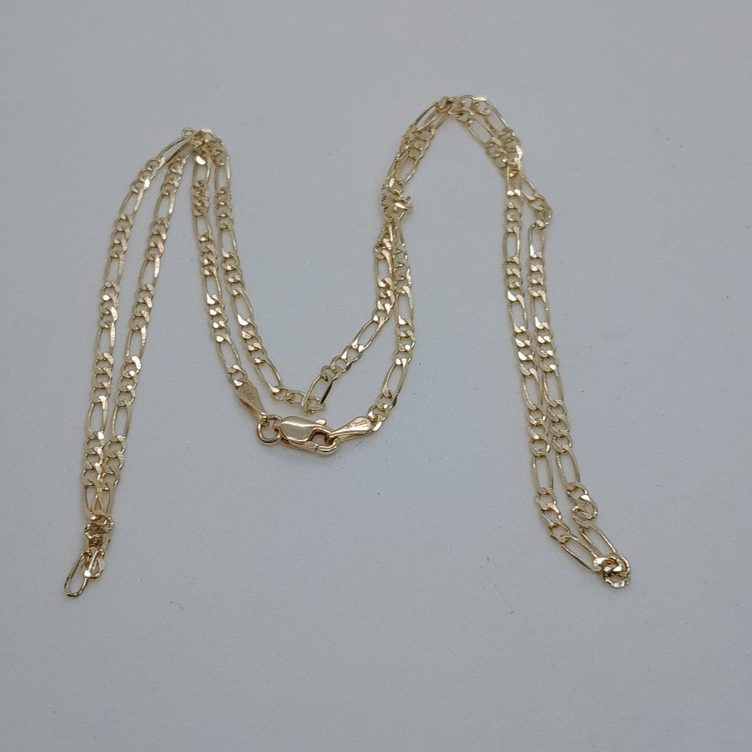 CADENAS 3X1 ORO 14K 55 CM 4.6 GR (NUEVO)