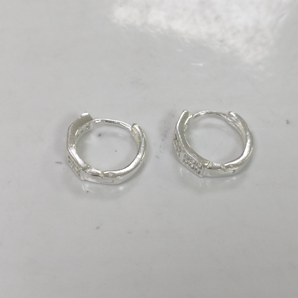 ARRACADAS C/CIRCONIAS PLATA .925 2.5 GR (NUEVO)
