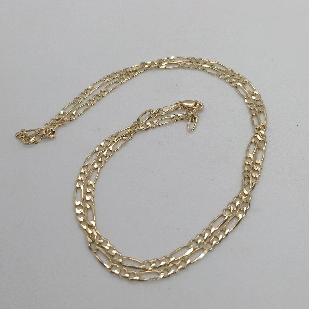CADENAS 3X1 ORO 14K 60 CM 8.9 GR (NUEVO)